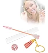 20 Pcs Disposable Mascara Brushes and Tubes Set, Include 10 Crystal Lash Spoolies 10 Reusable Dia...