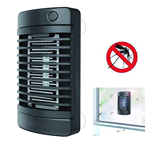 BEIAKE 4LED Solar Mosquito Killer Lamp Choque