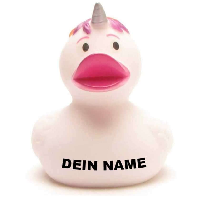 Bath Duck - Personalised (Unicorn Duck)