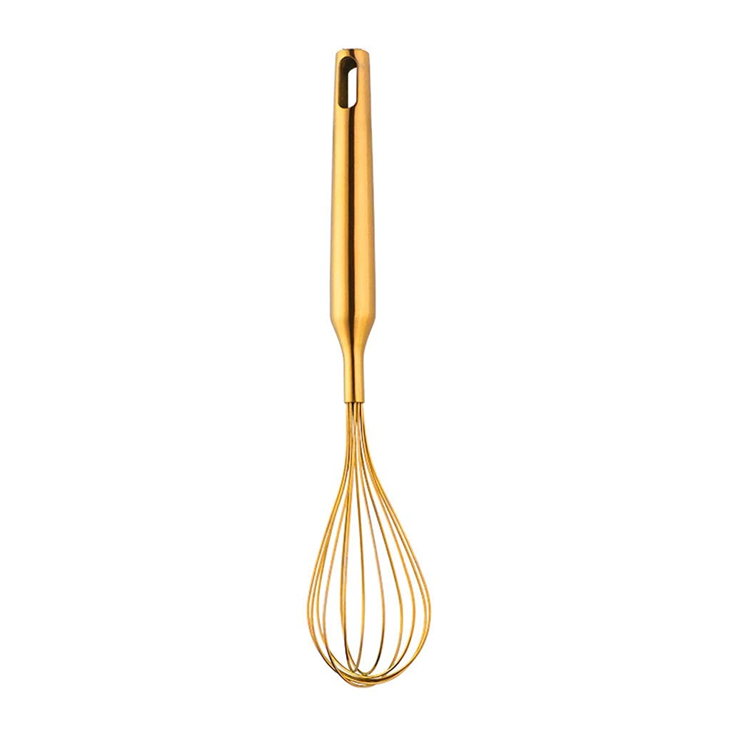 Frullino for le uova Frullatore for sbattere, Frullino for le uova Frusta in acciaio inossidabile Sbattere le uova Pastella Palloncino Frusta a filo Frullino for le uova manuale Fruste for cucinare (C