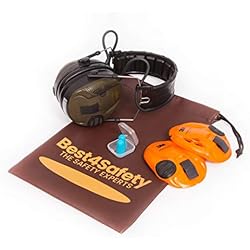 Cascos Caza 3M Peltor Paquete completo 3M Peltor Sporttac | El kit incluye 1 x protectores auditivos Sporttac, 1 x bolsa protectora y 1 x par de tapones para los oídos