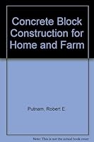 Concrete block construction 0826905072 Book Cover