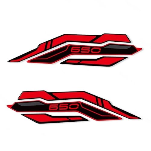 Autocollant de réservoir moto pour Z650 2022-2024 protection bouchon