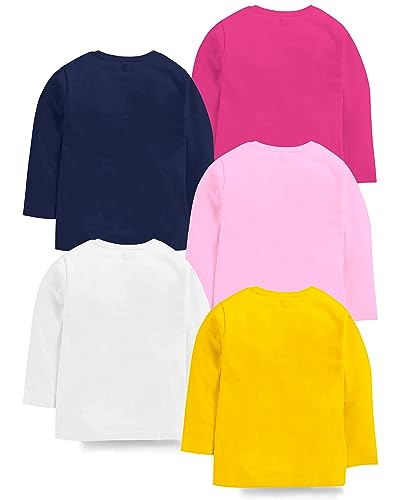 Image of Kuchipoo Girls Full Sleeves Regular Fit Cotton T-Shirt