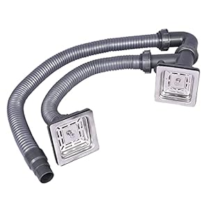 CROCODILE 304 GRADE DOUBLE BOWL HANDMADE KITCHEN SINK (45"x20" DUSTBIN)