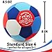 Revive Wonder The Indoor Ball — Soft Foam Padded Size 4 Soccer Ball for Kids (Ages 3+) — Essential House Ball or Soccer Gift for Quiet Juggling and Indoor Training — Realistic Touch (ThePatriot)