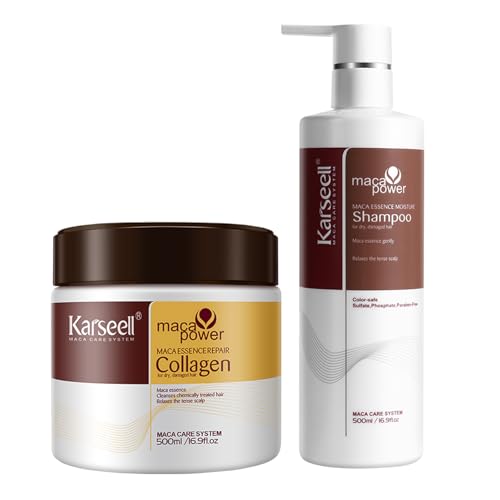 Karseell Masque Cheveux pour Reparer et Nourrir les Longueurs Sensibilisees