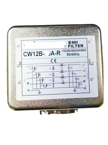 Filtre EMI triphasé CW12B contre les pannes et interférences de réseau 380V