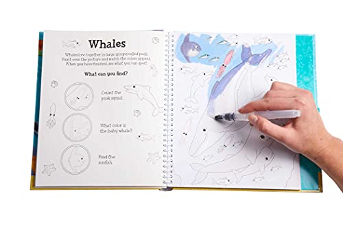 image for Magical Water Painting: Under the Sea: (Art Activity Book, Books for F