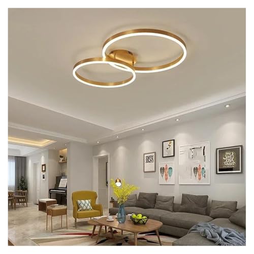 Lustres suspendus ronds et luminaires décoratifs Tricolor pour chambre et salon moderne