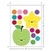Paper Riot Co. Peel-and-Stick Assorted Kawaii Cute Cartoon Food Vinyl Wall Decal Set, 147 ct.