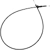 Car LeverHandle Cable Compatible With Kia For Rio 2006 2007 2008 2009 2010 2011 Replacement Car Hood Latch Release Cable Accessories OEM:811901G000