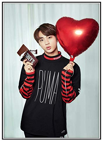 T-YIFUZX DIY 5D-Dibujo de Diamante BTS Kits de Pintura de Diamantes Taladro Completo Cristal Diamantes de imitación Imagen Artesanía para el hogar Decoración de Pared Regalo 40x60cm