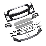 FHDNB Car Bumper Front Body Kit Compatible for GT500 Shelby Look for Ford Mustang 2015-2017 Year Upgrade GT500 Shelby Front Bumper
