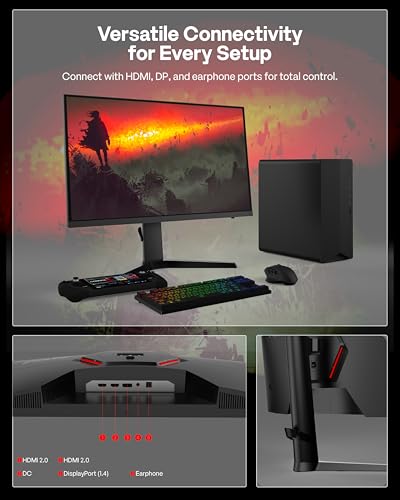 Image of Pixio PX277 Prime Neo V2 27 inch 200Hz Refresh Rate QHD 1440p Resolution Fast IPS Panel 1ms GTG Response Time Gaming Monitor with Adaptive Sync and Fully Adjustable Stand