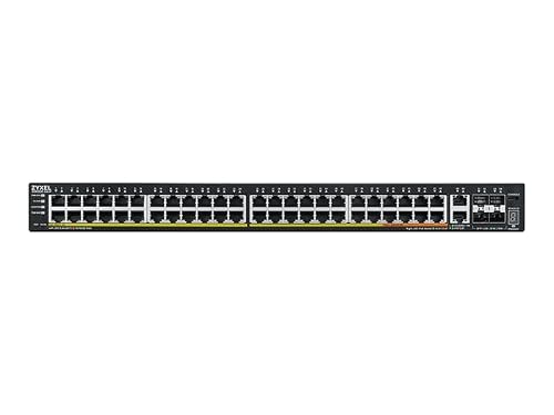 Zyxel XGS2220 54HP Géré L3 Gigabit Ethernet 101001000 Connexion Ethernet supportant 'alimentation via ce port PoE Neuf - vue 8