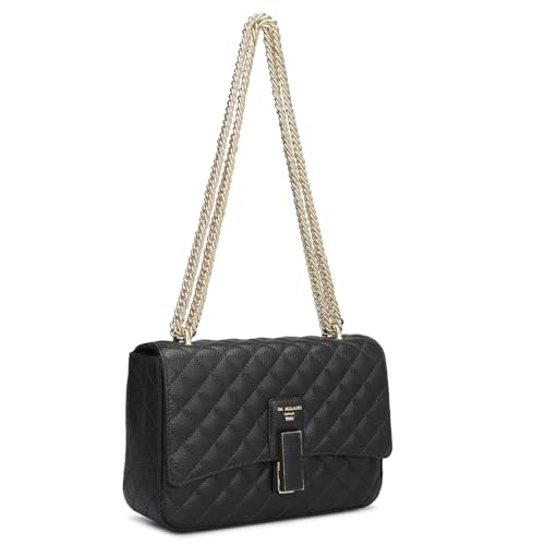 Image of Da Milano Leather Shoulder Bag for Women