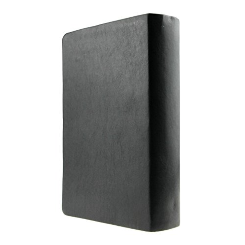 A5 Soft Black Faux Leather Cover Vintage Retro Bible Style Super Thick 240 Sheets Writing Notebook Journal Diary Sketch Blank Book #TOP1