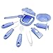 Sharplace Gioco Kit Medico per I Bambini e per I più Piccoli Bambini Gioco Medico Set - 9 Pezzo Set con Strumenti di Esplorazione Dentista Spazzolino da Denti - Viola
