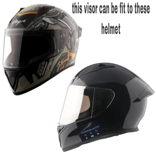 Image of Visor for Vega Bolt Helmet, Smoke Tinted, Black, Original