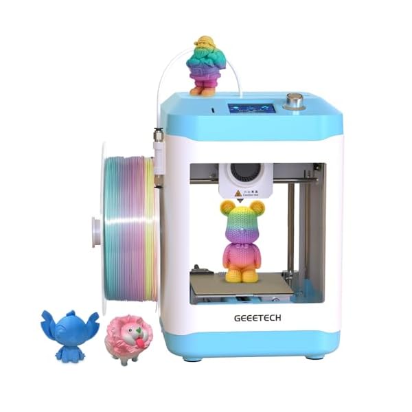 Imprimante 3D GIANTARM M1, Mini-imprimante 3D à nivellement Automatique pour débutants, extrudeuse à entraînement Direct, Vitesse d'impression 250 mm/s, Dimensions d'impression 100 x 110 x 100 mm 5 Imprimante 3D GIANTARM M1, Mini-imprimante 3D à nivellement Automatique pour débutants, extrudeuse à entraînement Direct, Vitesse d'impression 250 mm/s, Dimensions d'impression 100 x 110 x 100 mm