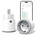 Produktbild Alexa Smart WLAN Steckdose mit Strommessung Energieverbrauch messen Sprachsteuerung App Fernbedienung Zeitschaltuhr Kindersicherung kompatibel mit Google Home SmartThings Matter 2.4GHz WiFi 16A