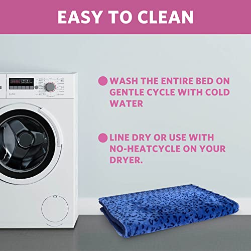 Marunda Self-Warming Cat Bed,Super Soft Dog Bed Crate Bed Blanket, Self Heating Cat Pad, Thermal Cat And Dog Warming Bed Mat. (Self-Warming, A - 22" * 15") #TOP5