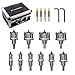 HYADSHEN 17Pcs Hole Saw Kit with case, 9/16''-2-1/8
