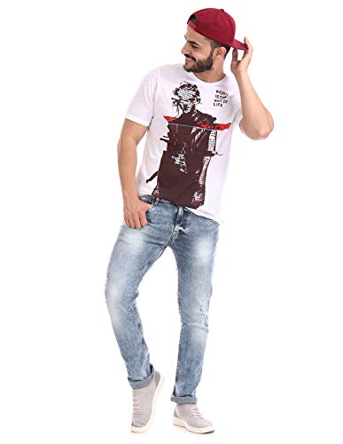 Image of Colt Men's Printed Regular Fit T-Shirt