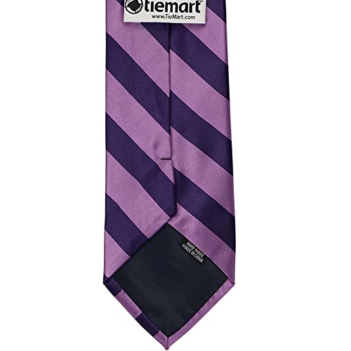 Image of tiemart Men's Striped Tie Standard Length