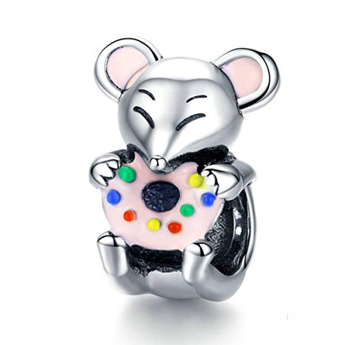 Breloques Licorne et Souris en argent pour personnaliser votre look bohème au quotidien