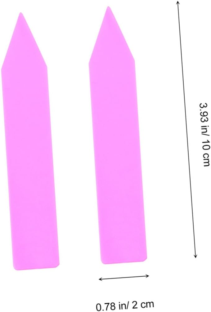600pcs Plastic Plant Labels Stakes Garden Plant Markers Multi-Color Small Waterproof Tags 10x1.8cm for Outdoor and Indoor Gardening
