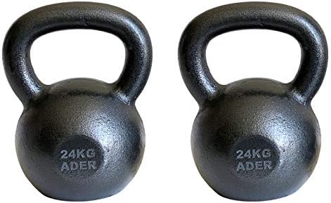 Ader 24kg 53lb Premier Kettlebell Set 2pcs