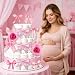 Windeltorte mit rosa Schleife Windeldekoration A Sweet Baby Girl