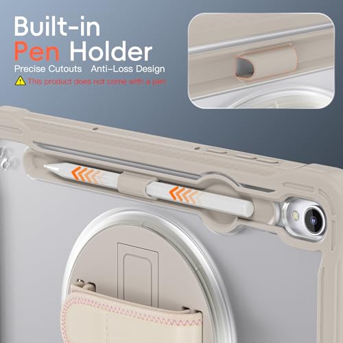 Funda para Samsung Galaxy Tab S11 con protector de pantalla y correa ajustable 2