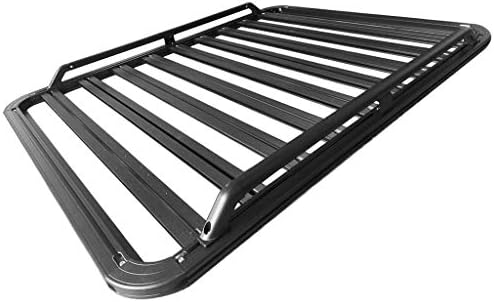 VANGUARD VGRR-2240BK Black Powdercoat Roof Rack | Compatible with 16-22 Toyota Tacoma