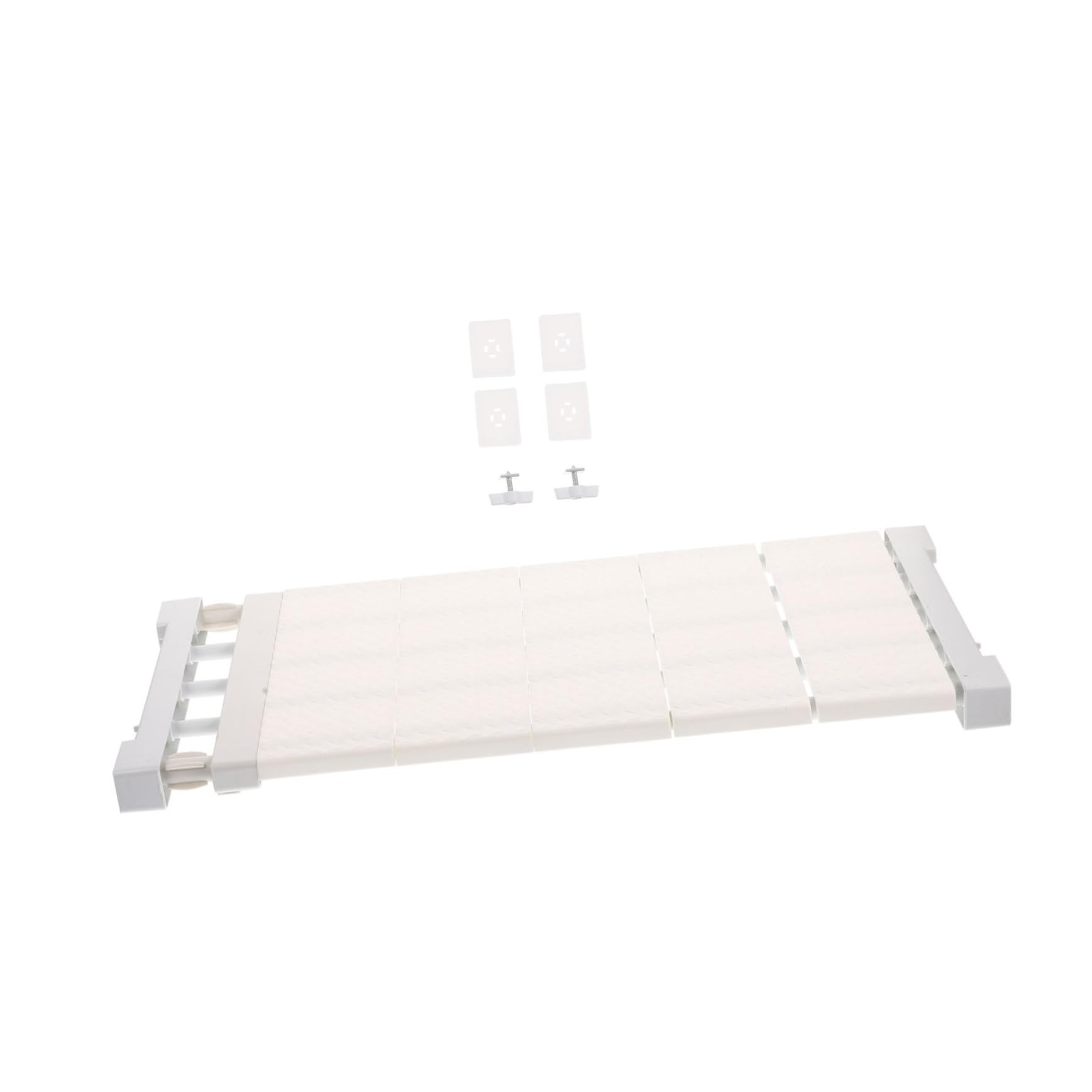 OFFSCH Detachable Closet Organizer Wear-Resistant Shelf for Efficient Storage Wardrobe Cabinet and Bathroom Space-Saving Design Wide