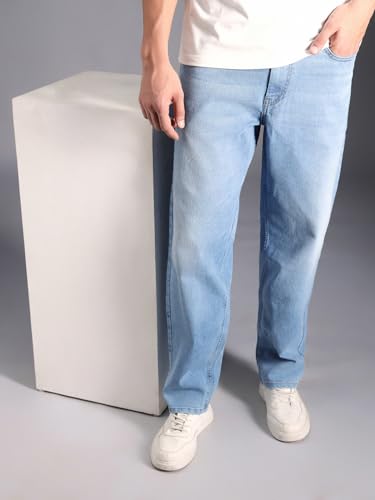 Image of HIGH Star Men's Regular Fit Mid Rise Jeans