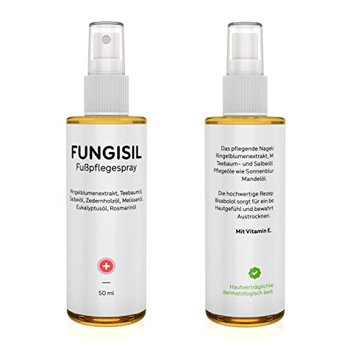 Fungisil Fußpilz-Spray von Nutrics – Pflegeöl für Füße