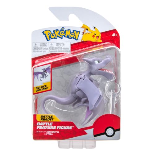 Pokémon PKW1914 - Battle Feature Figure - Aerodactyl, offizielle bewegliche Figur, 11,5 cm – Ansicht 1