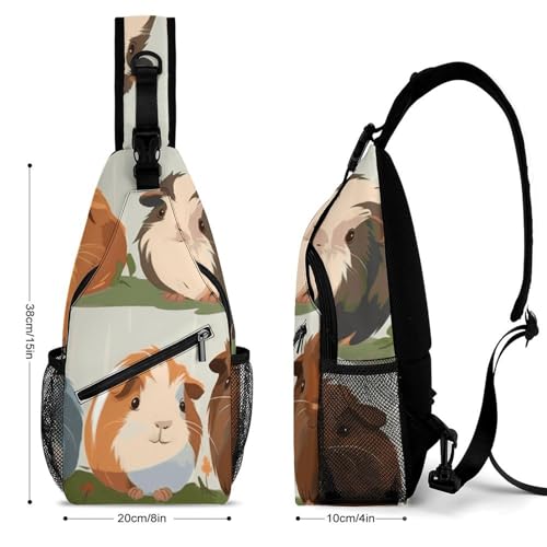Bolso Sling Crossbody Casual para Viaje y Senderismo miniatura 2
