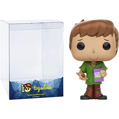 Shaggy: Fun Ko P O P ! Animation Vinyl Figure Bundle With 1 Compatible 'Toysdiva' Graphic Protector (150 - 09425 - B)
