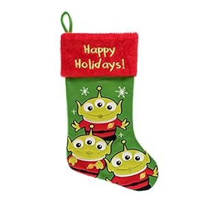 Ruz 20″ Applique Christmas Stocking, Gift Holder for Stocking Stuffers, Indoor Home Decor and Holiday Decoration