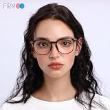 firmoo Okulary z filtrem niebieskiego światła, bez korekcji wzroku, dla kobiet i mężczyzn, duże okulary z filtrem niebieskiego światła, blokujące niebieskie światło z komputerów, gier komputerowych