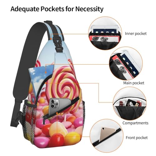 Bolso Cruzado Sweet Candy para Hombre y Mujer miniatura 4