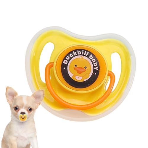 Beißring für Hunde, Spielzeug, Beruhigungssauger für Welpen und Kätzchen, Silikonspielzeug zum Zahnen und für kleine Hunde