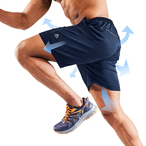 Haimont-Mens-Gym-Shorts-Stretch-Athletic-Shorts-with-Drawstring-Waist-for-Sports-Running-Fitness-Workout-Exercise-Navy-XL