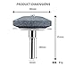 IRONHIT Lawn Mower Blade Sharpener, Upgraded Blade Assist Lawn Mower Blade Sharpener Tool Kit, Sharpener for Drill with Blade Balancer, Blade Sharpeners for Any Power Hand Drills