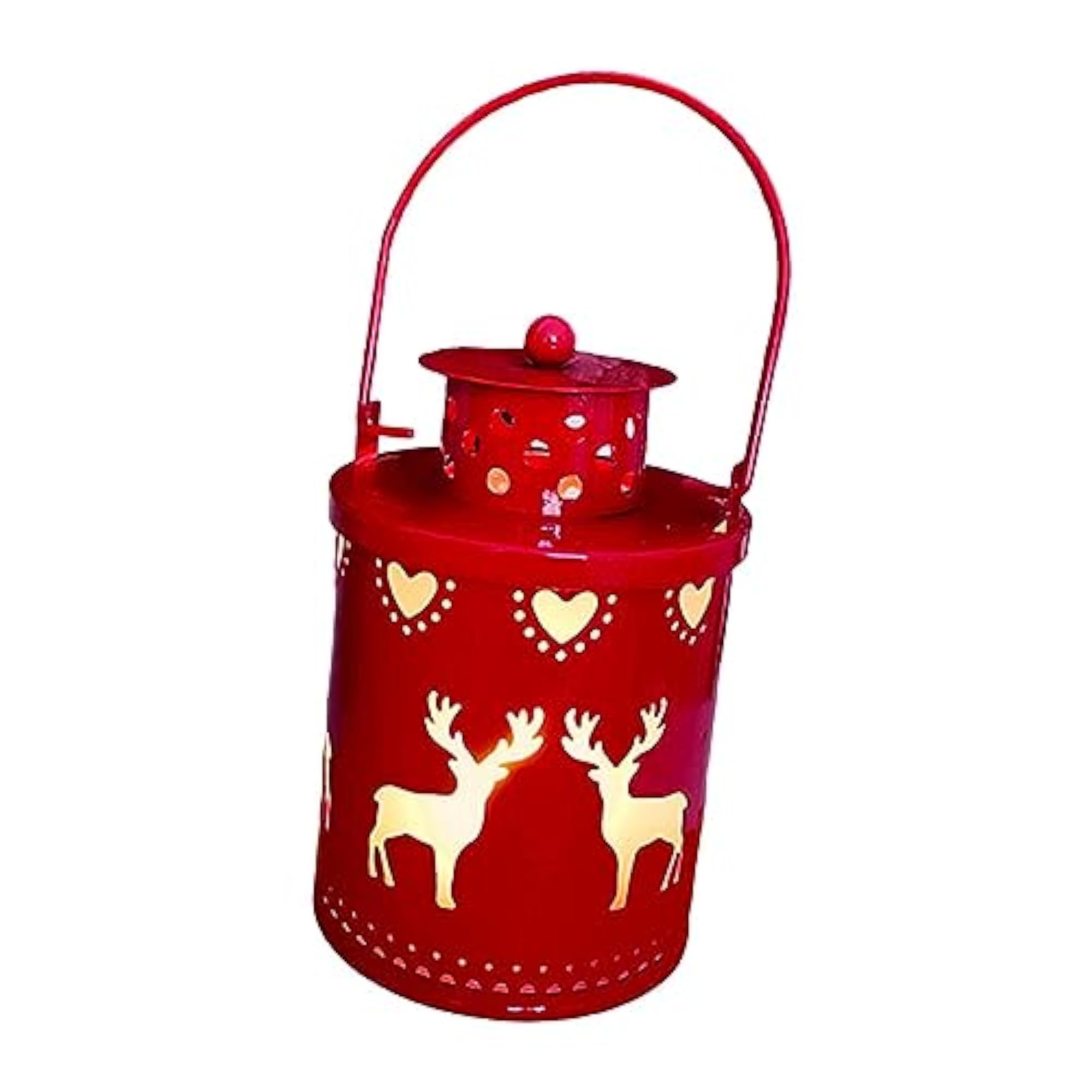 Candle Lantern Christmas Lighted Lantern for Valentine’s Day Party