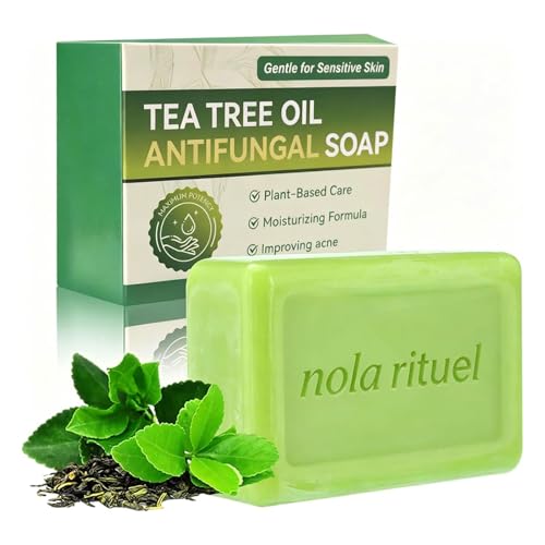 Nola Rituel Savon Ongique, Savon Antifongique, élimine La Transpiration Et Les Odeurs, Contre Les Démangeaisons, L'acné, Le Pied D'athlète Et La Folliculite (1)